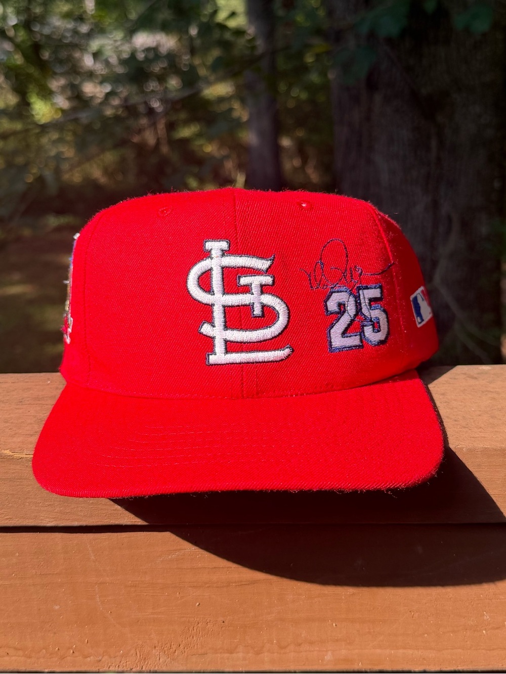 Vintage 90s St. Louis Cardinals Mark McGwire MLB Snapback Hat
